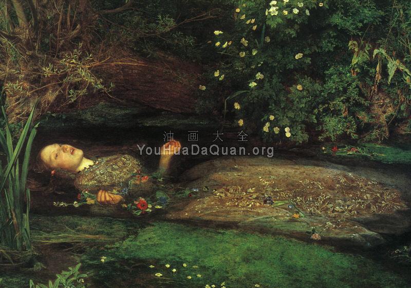 Ophelia - 约翰·埃弗里特·米莱斯